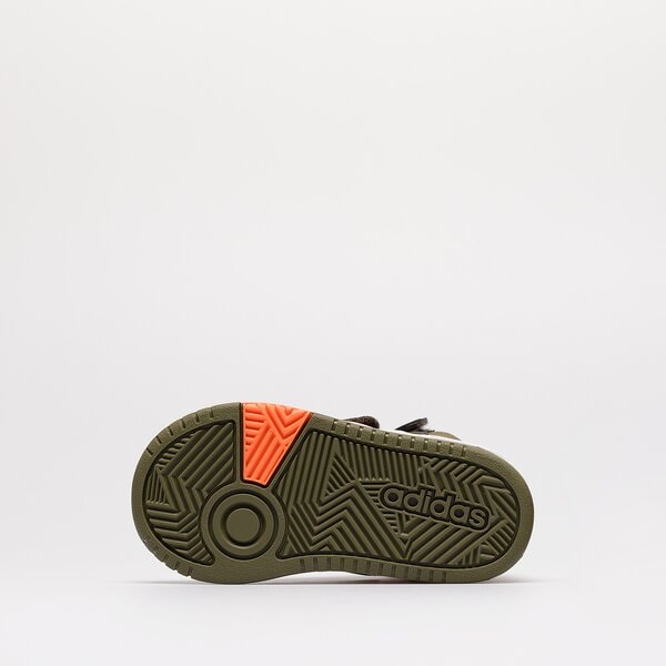Sporta apavi bērniem ADIDAS HOOPS MID 3.0 FUR AC I  gw4480 krāsa haki