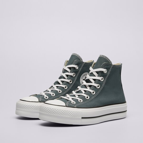 Sporta apavi sievietēm CONVERSE CHUCK TAYLOR ALL STAR LIFT a12596c krāsa zaļa