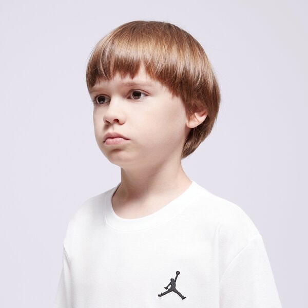 T krekli bērniem JORDAN T-SHIRT JDB JUMPMAN AIR EMB BOY 95d266-001 krāsa balta