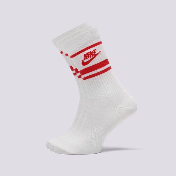 Sieviešu zeķes NIKE ESSENTIAL STRIPE SOCKS (3 PACKS)  dx5089-102 krāsa balta