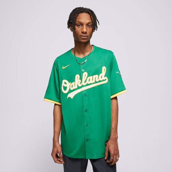 NIKE KREKLS OAKLAND ATHLETICS MLB t7lm-fza1-fz-l23 krāsa zaļa