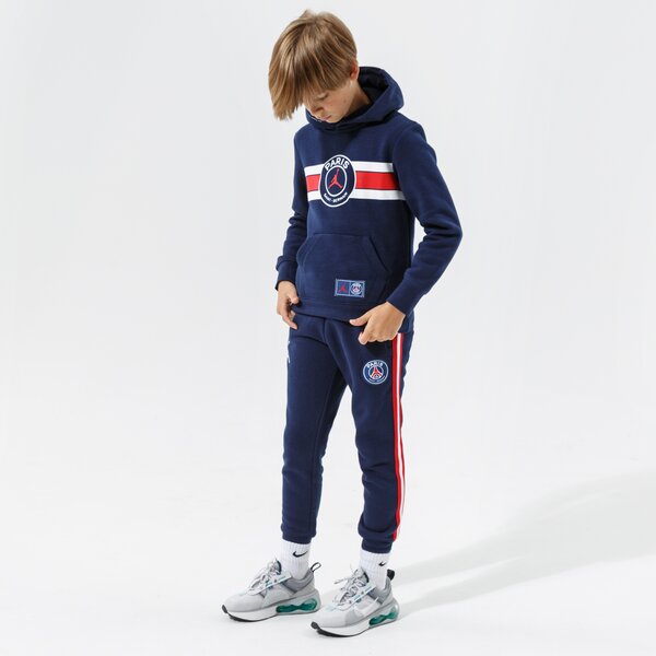 Bērnu bikses JORDAN BIKSES PARIS SAINT-GERMAIN FLC PANT GIRL 95a726-u90 krāsa tumši zila