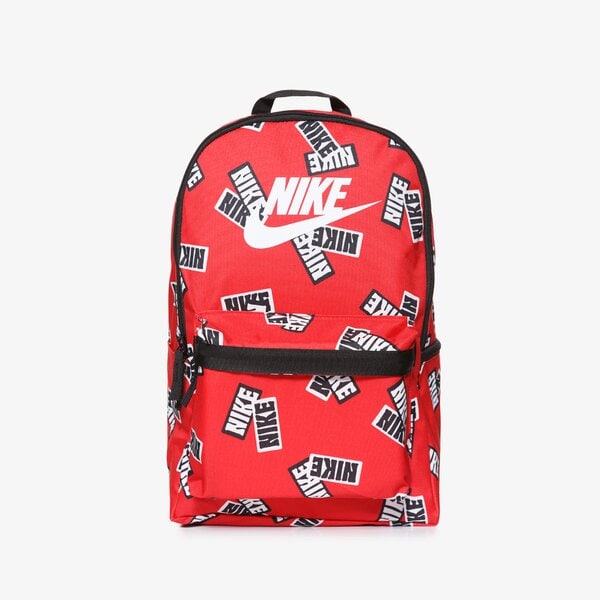 Bērnu mugursoma NIKE MUGURSOMA HERITAGE dm2159-657 krāsa sarkana