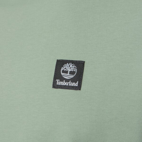 Vīriešu t krekli TIMBERLAND T-SHIRT SHORT SLEEVE WOVEN BADGE TEE GREEN BAY tb0a5rceec61 krāsa zaļa