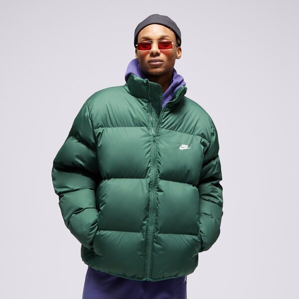 Ziemas jaka vīriešiem NIKE JAKA M NK CLUB PUFFER fb7368-323 krāsa zaļa