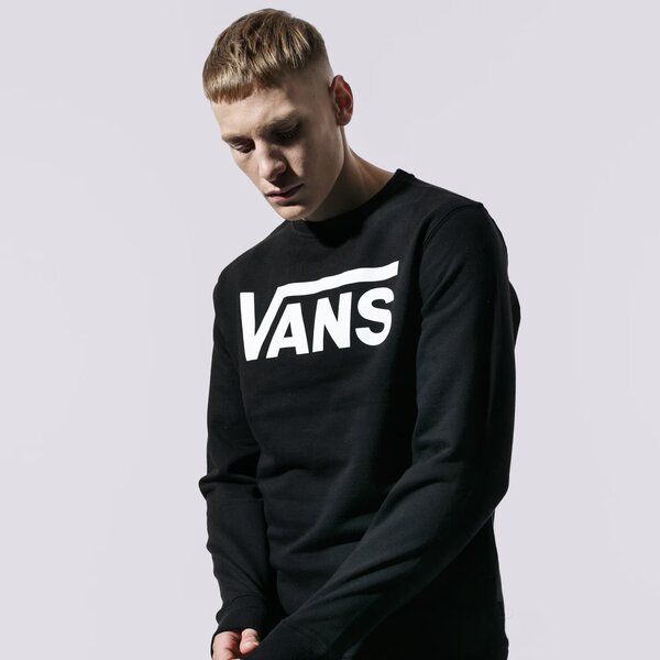 Vīriešu džemperis VANS DŽEMPERIS VANS CLASSIC CREW II vn0a456ay281 krāsa melna