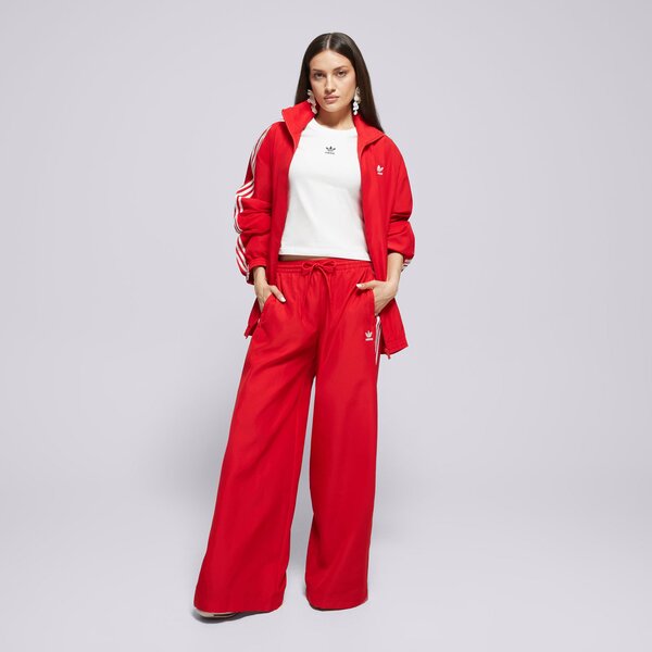 Sieviešu džemperis ADIDAS DŽEMPERIS AR RĀVĒJSLĒDZĒJU  OVERSIZED jd3393 krāsa sarkana