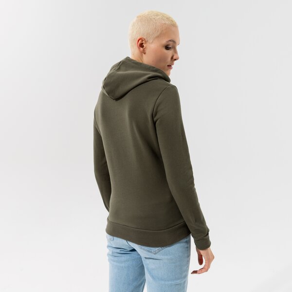 Sieviešu džemperis PUMA  DŽEMPERIS AR KAPUCI  ESS LOGO HOODIE FL (S)  GRAPE LEA 58678944 krāsa haki