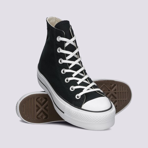 Sporta apavi sievietēm CONVERSE CHUCK TAYLOR ALL STAR LIFT 560845c krāsa melna