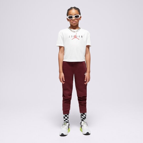 T krekli bērniem JORDAN T-KREKLS MJ HBR SUSTAINABLE TEE GIRL 45b923-001 krāsa balta