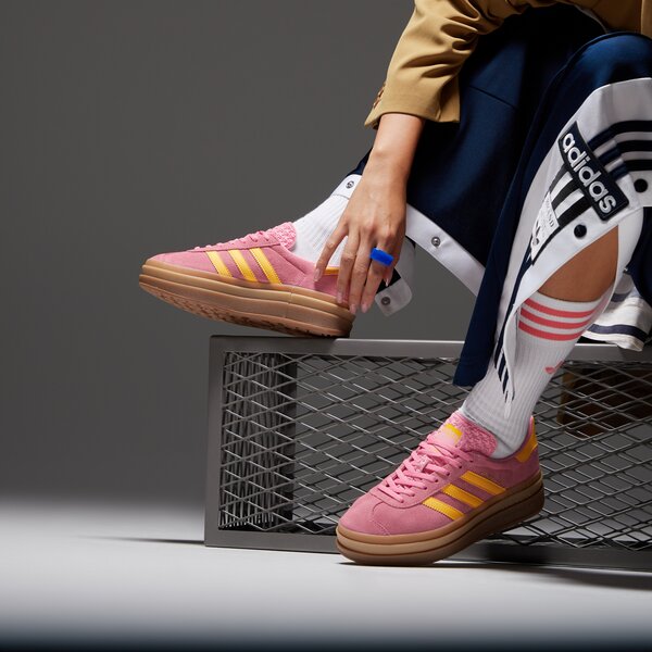 Sporta apavi sievietēm ADIDAS GAZELLE BOLD W if4498 krāsa rozā
