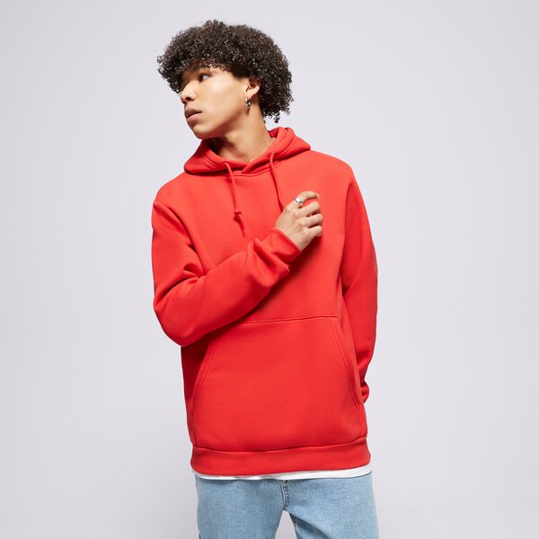 Vīriešu džemperis ADIDAS  DŽEMPERIS AR KAPUCI  ESSENTIAL HOODY ia4897 krāsa sarkana