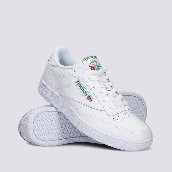 Sporta apavi vīriešiem REEBOK CLUB C 85 LEATHER 100000155 krāsa balta