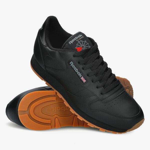 Sporta apavi vīriešiem REEBOK CLASSIC LTHR M  49800 krāsa melna