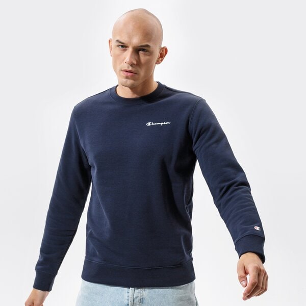 Vīriešu džemperis CHAMPION DŽEMPERIS CREWNECK SWEATSHIRT 214151bs501 krāsa tumši zila