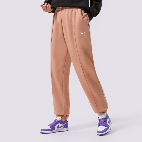 Sieviešu bikses NIKE BIKSES W NSW ESSNTL CLCTN FLC PANT dq5098-609 krāsa bēša