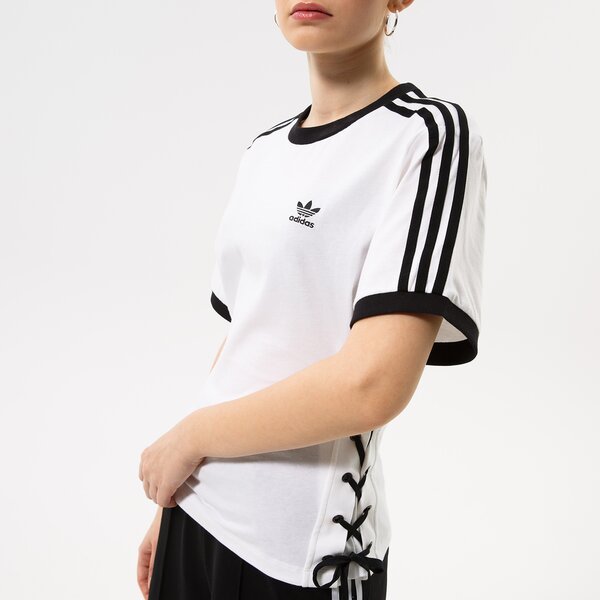 Krekli sievietēm ADIDAS T-SHIRT LACED TEE hk5062 krāsa balta
