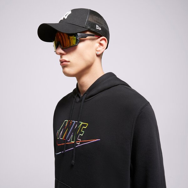 Vīriešu džemperis NIKE  DŽEMPERIS AR KAPUCI    M NK CLUB+ FT PO HOODIE MCF dx0793-010 krāsa melna