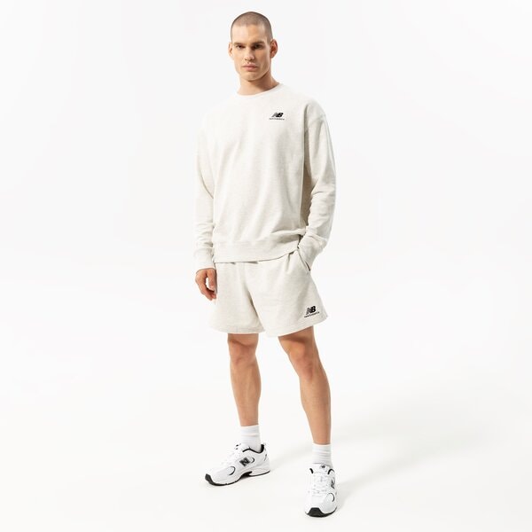 Vīriešu šorti NEW BALANCE ŠORTI NB ESSENTIALS UNI-SSENTIALS FLEECE SHORT us21500sah krāsa pelēka