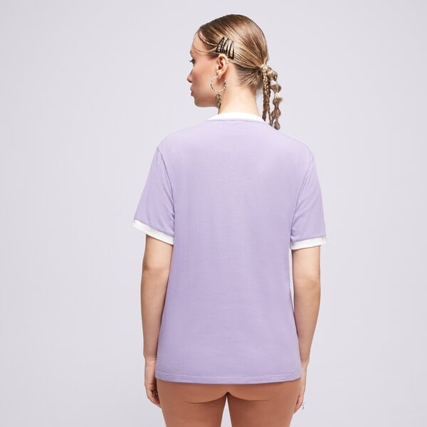 Krekli sievietēm ADIDAS T-KREKLS 3 STRIPES TEE ib7411 krāsa violeta