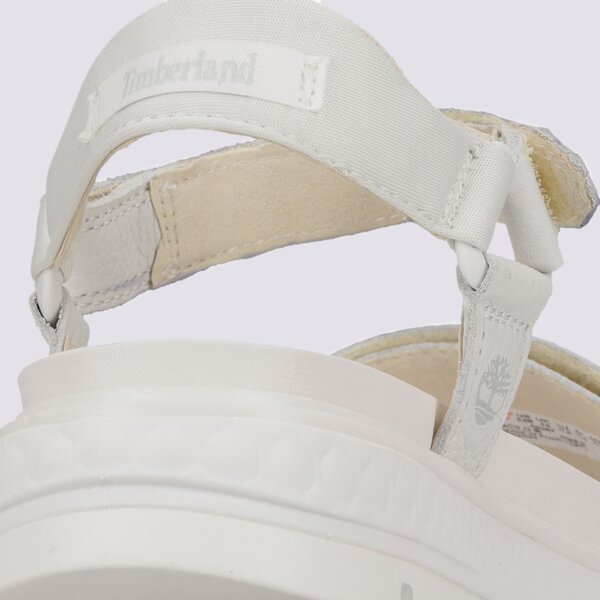Sieviešu TIMBERLAND RAY CITY SANDAL ANKL STRP tb0a2gbx1001 krāsa balta