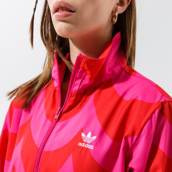 Sieviešu džemperis ADIDAS DŽEMPERIS AR RĀVĒJSLĒDZĒJU  TRACK TOP  h20484 krāsa rozā