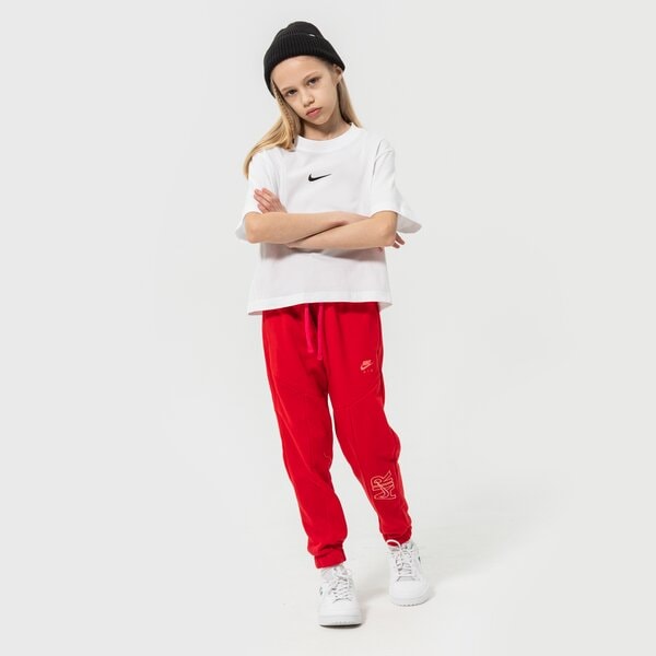 T krekli bērniem NIKE GIRLS' ESSENTIAL BOXY T SHIRT JUNIOR GIRL dh5750-100 krāsa balta