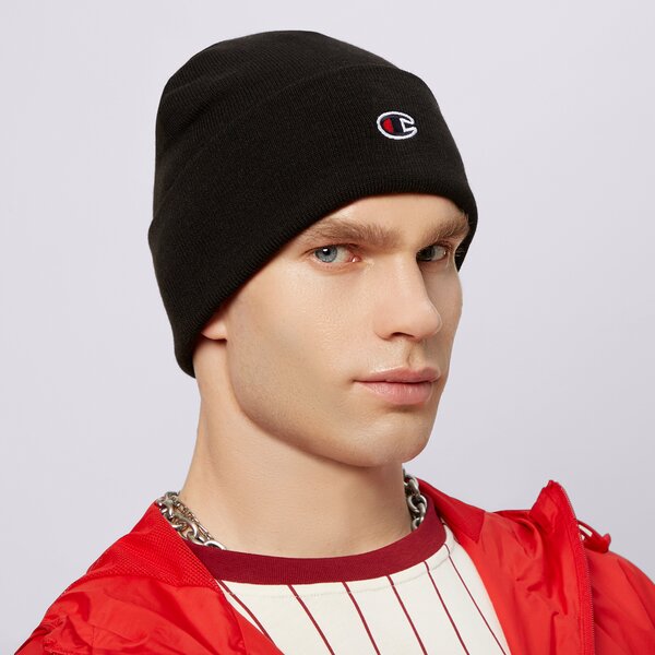 Sieviešu ziemas cepure CHAMPION CEPURE BEANIE CAP 805679kk001 krāsa melna