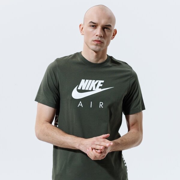 Vīriešu t krekli NIKE T-SHIRT AIR da0933-325 krāsa haki