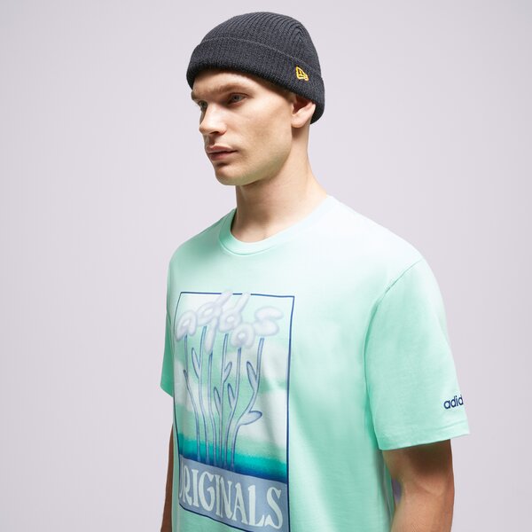 Vīriešu t krekli ADIDAS T-SHIRT HC2110 hc2110 krāsa zaļa