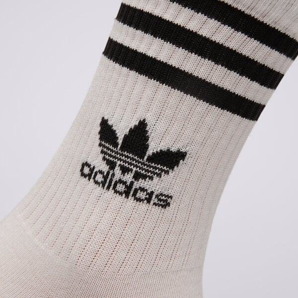 Sieviešu zeķes ADIDAS ZEĶES CREW SOCK 3STR ij0733 krāsa balta