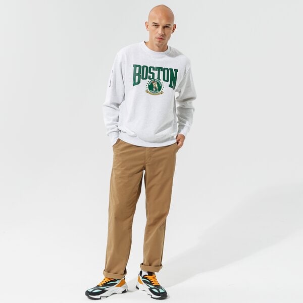 Vīriešu džemperis NIKE DŽEMPERIS BOS M NK FLC CREW CTS 75 NBA dj2796-051 krāsa pelēka