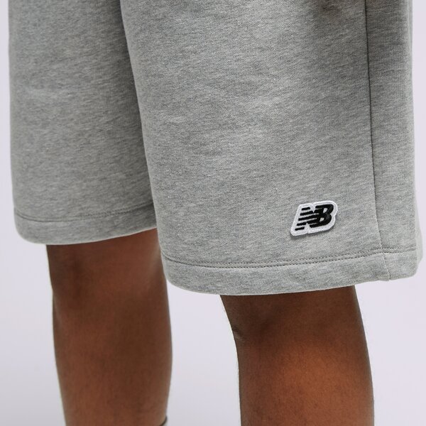 Vīriešu šorti NEW BALANCE ŠORTI SMALL LOGO SHORTS ŠORTI ms23600ag krāsa pelēka