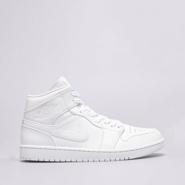 Sporta apavi vīriešiem AIR JORDAN 1 MID  554724-136 krāsa balta