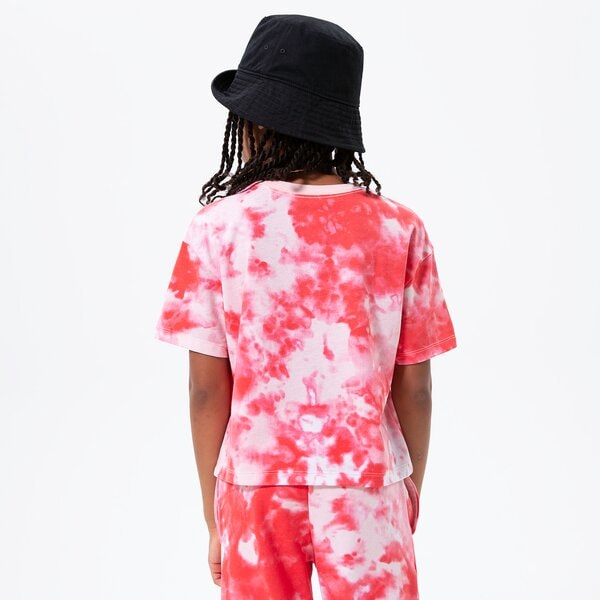 T krekli bērniem JORDAN T-SHIRT ESSENTIALS SMOKE DYE TEE GIRL 45b328-x24 krāsa rozā