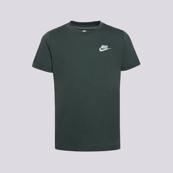 T krekli bērniem NIKE T-SHIRT K NSW TEE EMB FUTURA LBR B fz5177-338 krāsa zaļa