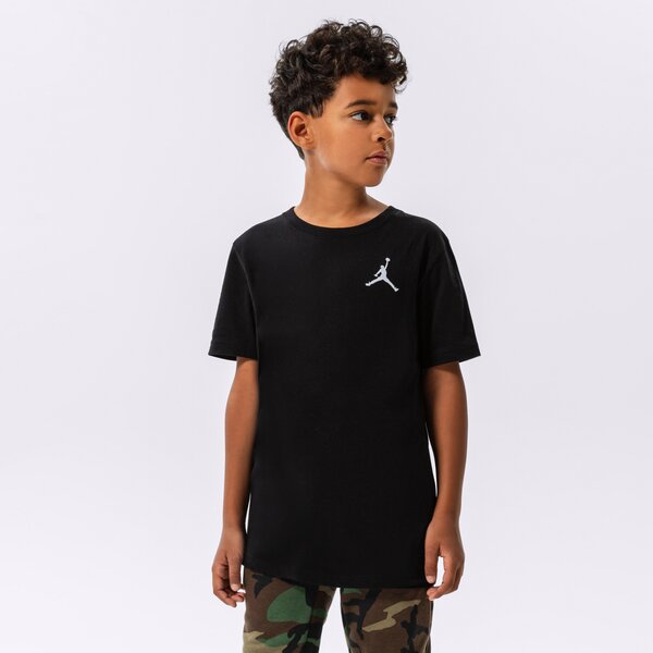 T krekli bērniem JORDAN T-SHIRT JUMPMAN AIR EMB BOY 95a873-023 krāsa melna