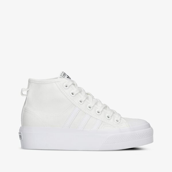 Sporta apavi sievietēm ADIDAS NIZZA PLATFORM MID W fy2782 krāsa balta