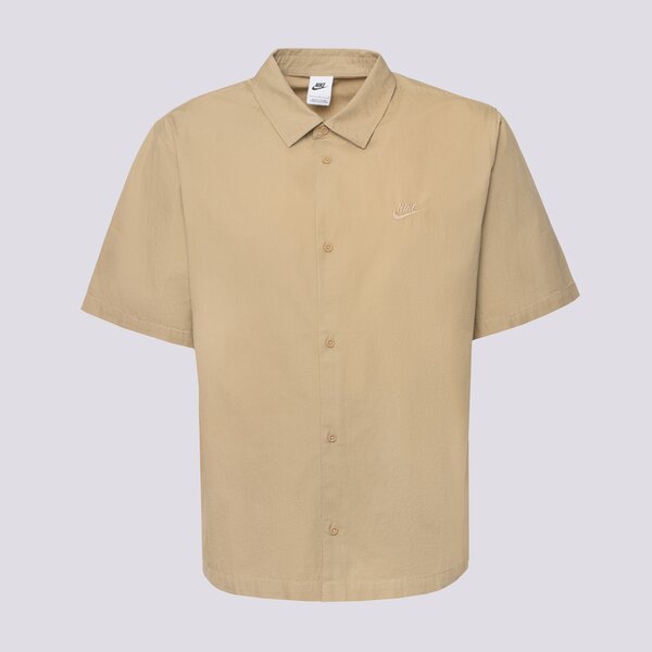 NIKE KREKLS M NK CLUB SS BTN SHIRT WSH hj2029-297 krāsa bēša