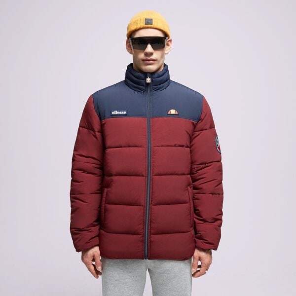 Ziemas jaka vīriešiem ELLESSE JAKA ZIEMAS NEBULA BRGND/NAVY PADDED JACKET shr12789803 krāsa bordo