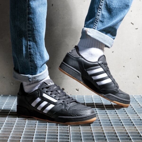 Sporta apavi vīriešiem ADIDAS CONTINENTAL 80 STRIPES gw0183 krāsa melna