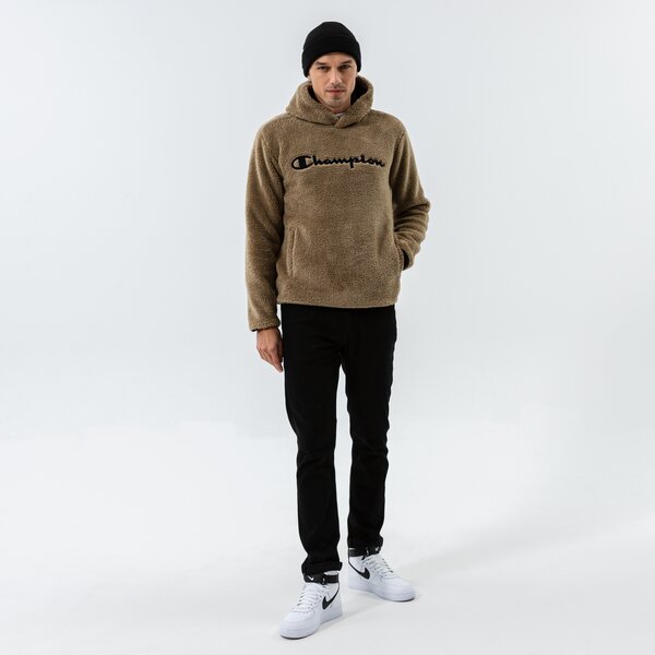 Vīriešu džemperis CHAMPION  DŽEMPERIS AR KAPUCI  HOODED TOP 214973gs044 krāsa haki