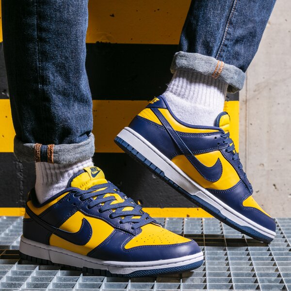 Sporta apavi vīriešiem NIKE DUNK LOW RETRO dd1391-700 krāsa dzeltena
