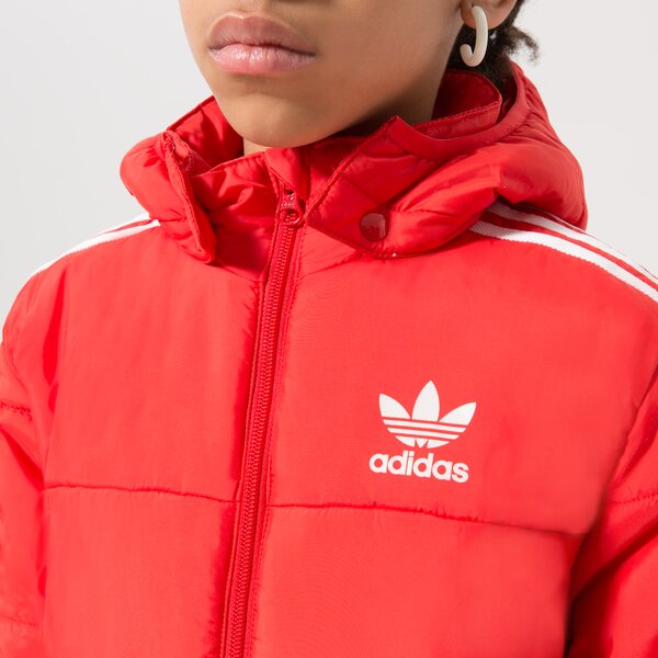 Virsjakas bērniem ADIDAS JAKA PADDED JACKET GIRL hk0387 krāsa sarkana