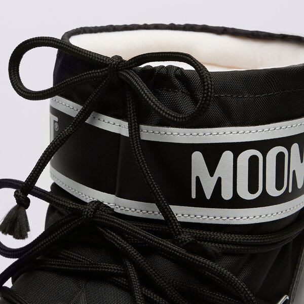 Casual sievietēm MOON BOOT ICON LOW NYLON  80d1409340n001 krāsa melna