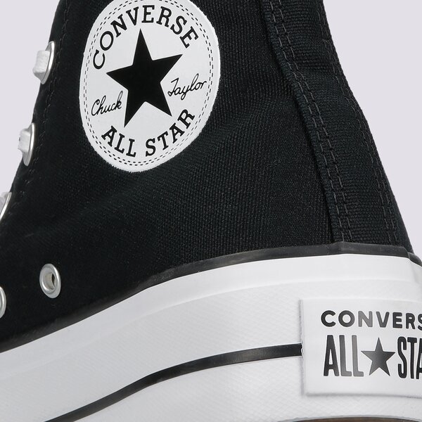 Sporta apavi sievietēm CONVERSE CHUCK TAYLOR ALL STAR LIFT 560845c krāsa melna