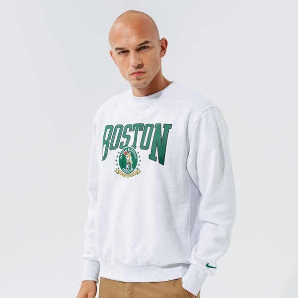 Vīriešu džemperis NIKE DŽEMPERIS BOS M NK FLC CREW CTS 75 NBA dj2796-051 krāsa pelēka