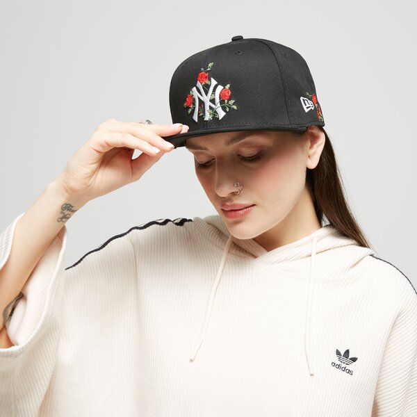 Vīriešu cepure ar nagu NEW ERA CEPURE FLOWER 9FIFTY NYY NEW YORK YANKEES 60298842 krāsa melna