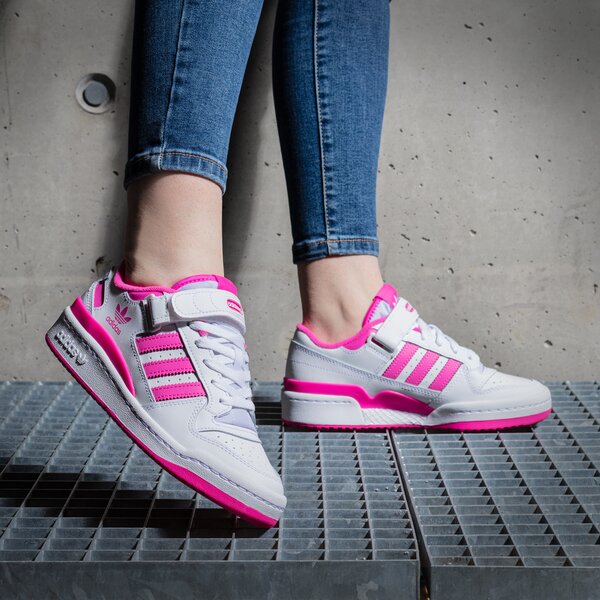 Sporta apavi bērniem ADIDAS FORUM LOW J fy7967 krāsa balta