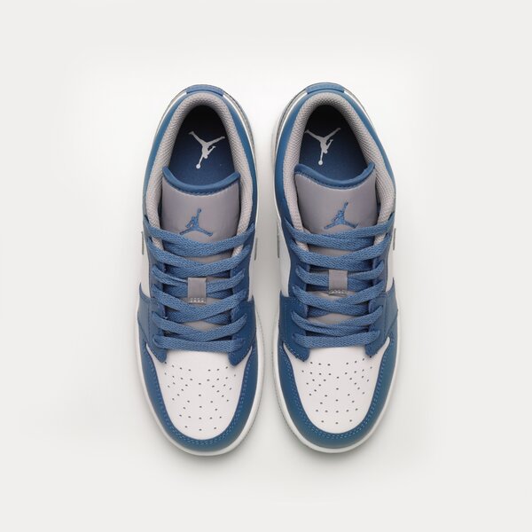Sporta apavi bērniem AIR JORDAN 1 LOW  553560-412 krāsa zila